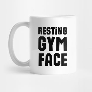 Resting Gym Face Mug